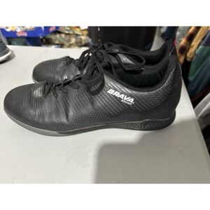 Brava Soccer Adults' Exempt Turf 2.0 Soccer Cleats Mens Size 11D Black